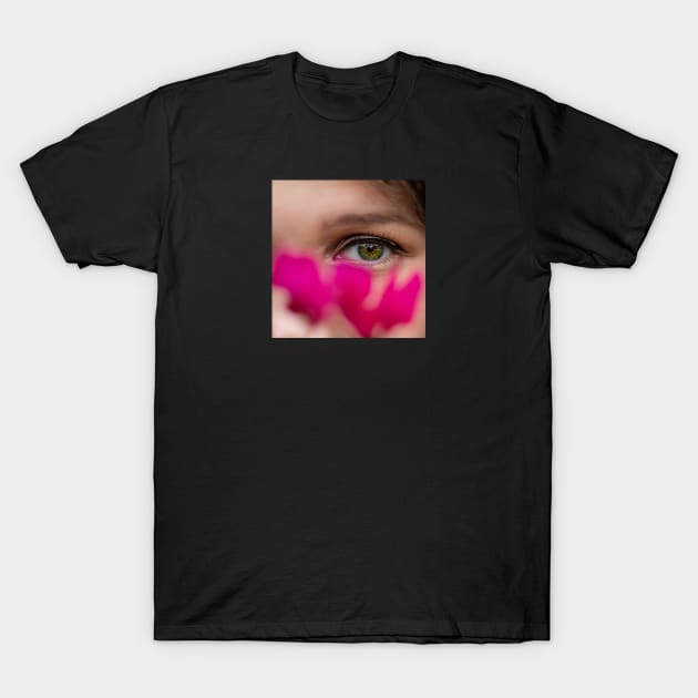 Colorful Beautiful Eye T-Shirt by Just In Tee Shirts